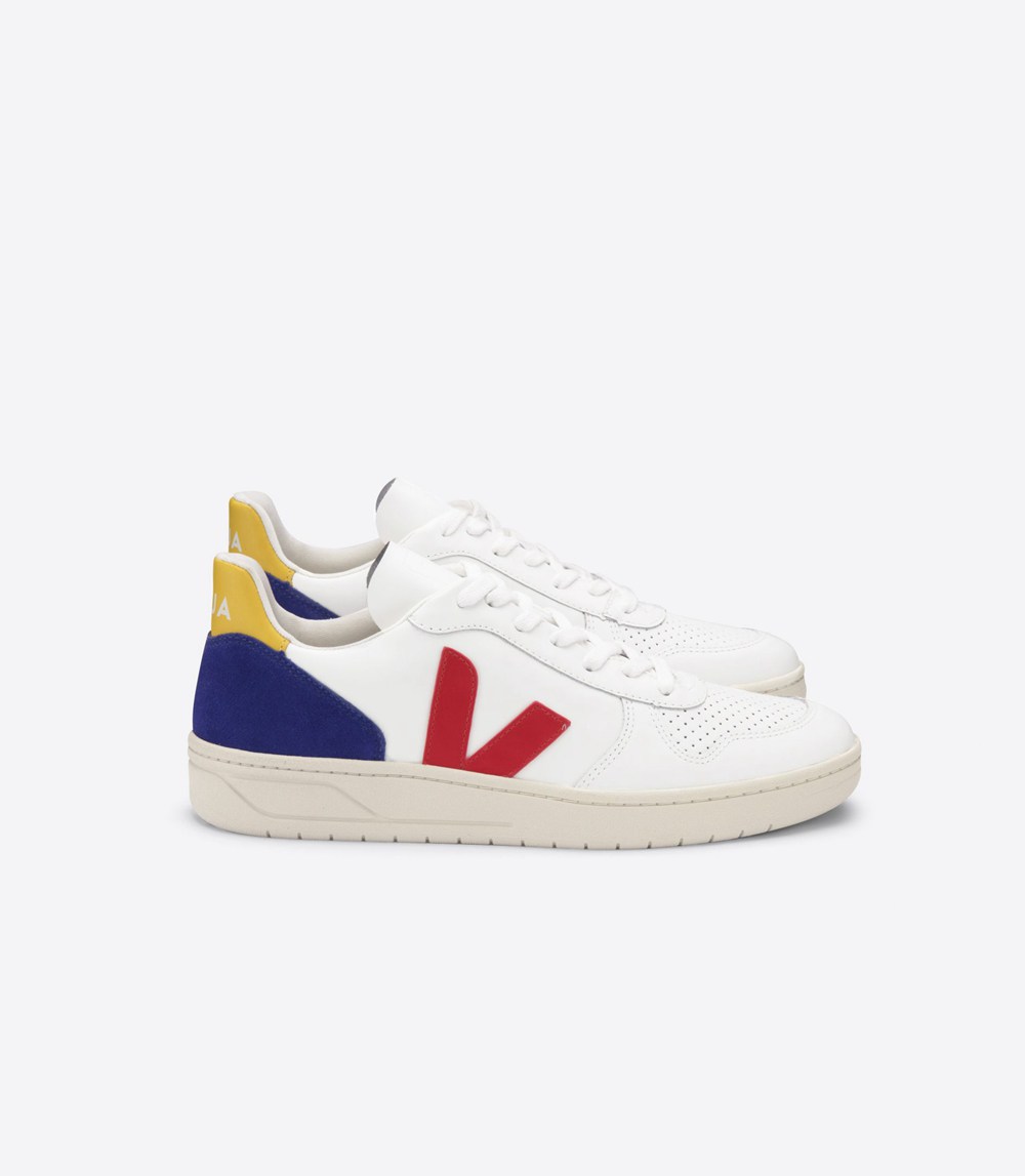 Veja Sneakers Dama - V-10 Piele - Albi - 3768541-SJ